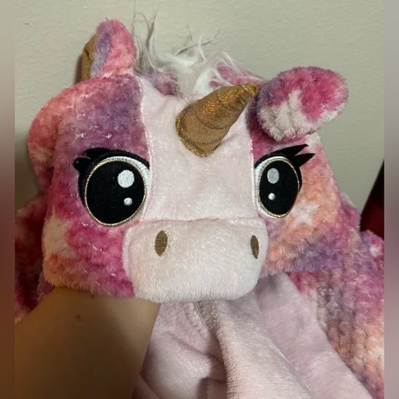 Unicorn head onsie celebrate Halloween costume- size 12/14 - Picture 2 of 8